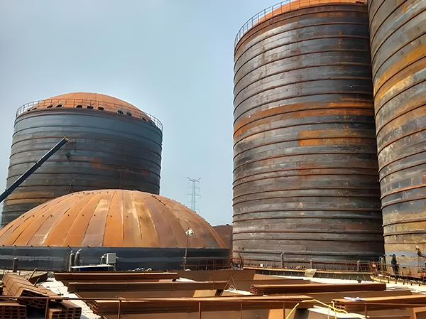 梅江焦粉钢板仓